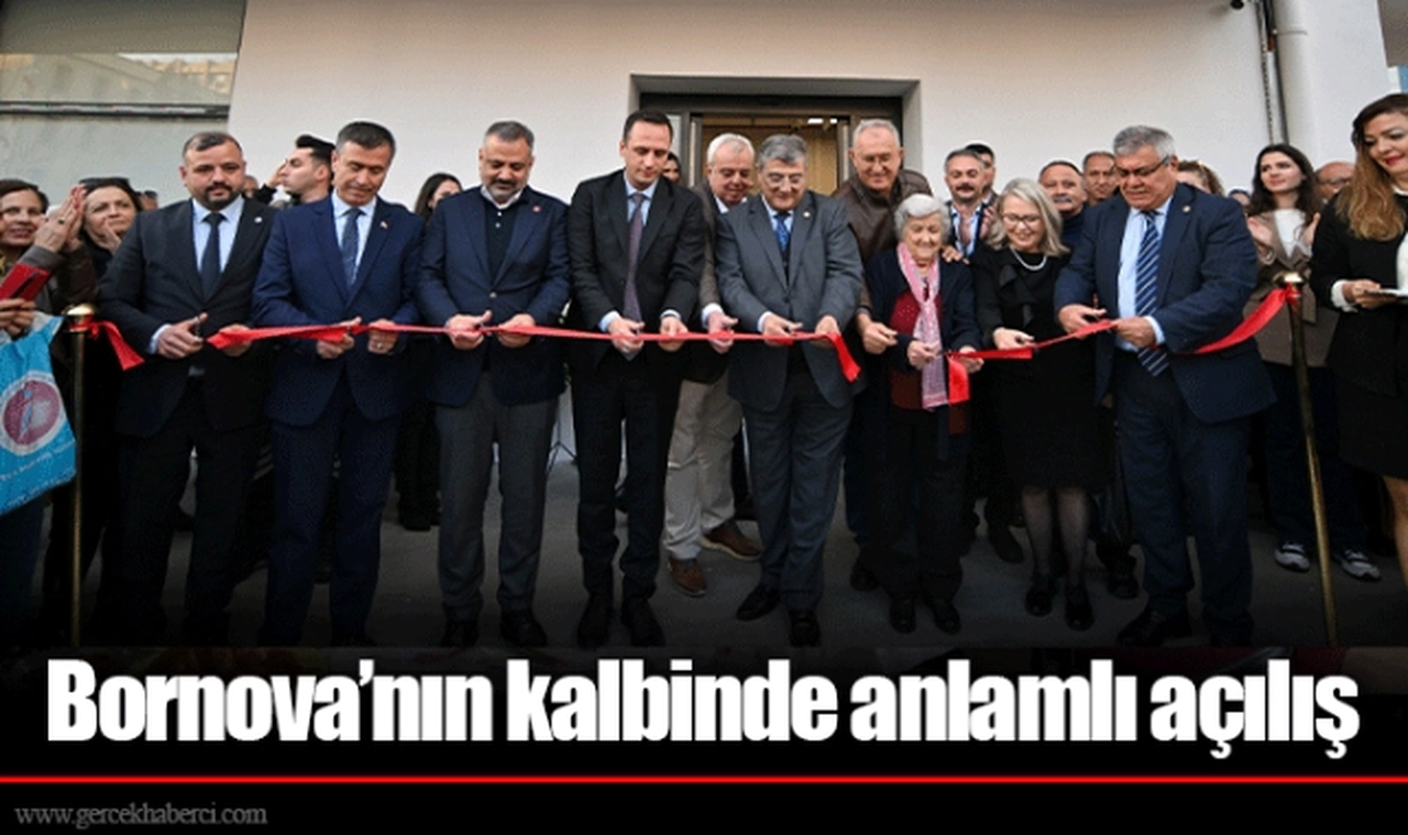 Bornova’nın kalbinde anlamlı açılış
