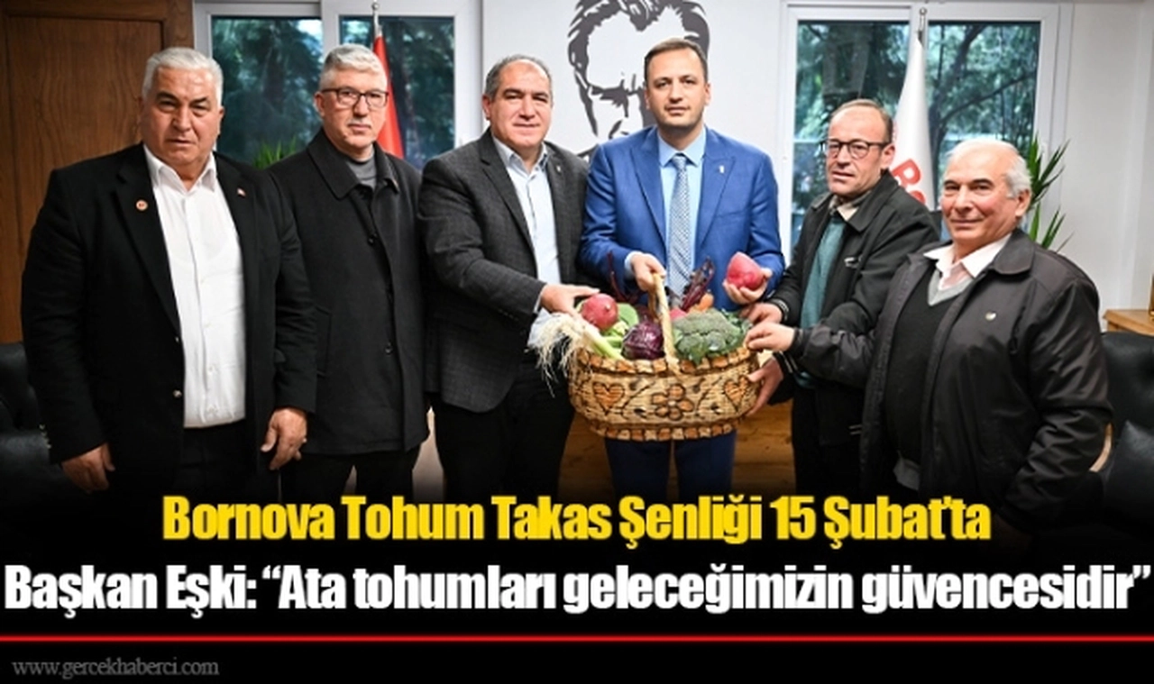 Bornova Tohum Takas Şenliği 15 Şubat’ta