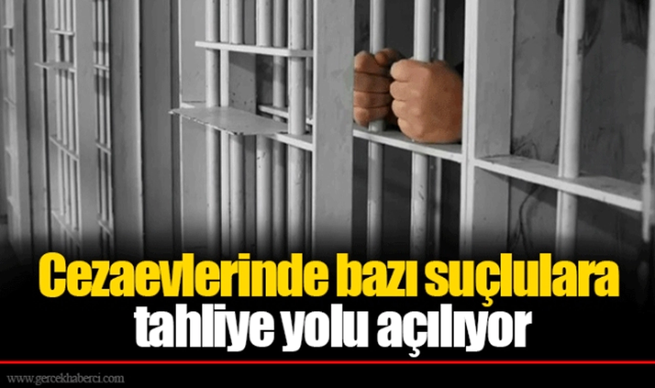 Cezaevlerinde bazı suçlulara tahliye yolu açılıyor