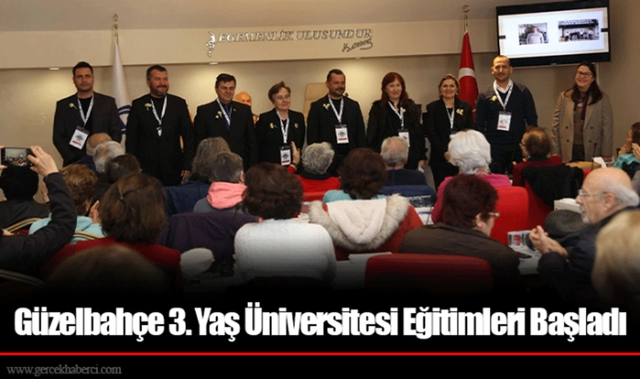 Güzelbahçe 3. Yaş Üniversitesi Eğitimleri Başladı