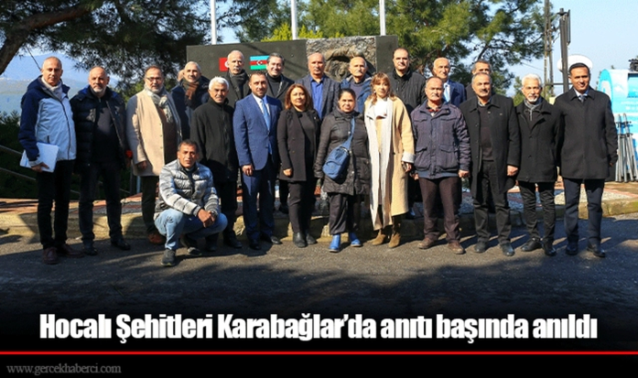Hocalı Şehitleri Karabağlar’da anıtı başında anıldı