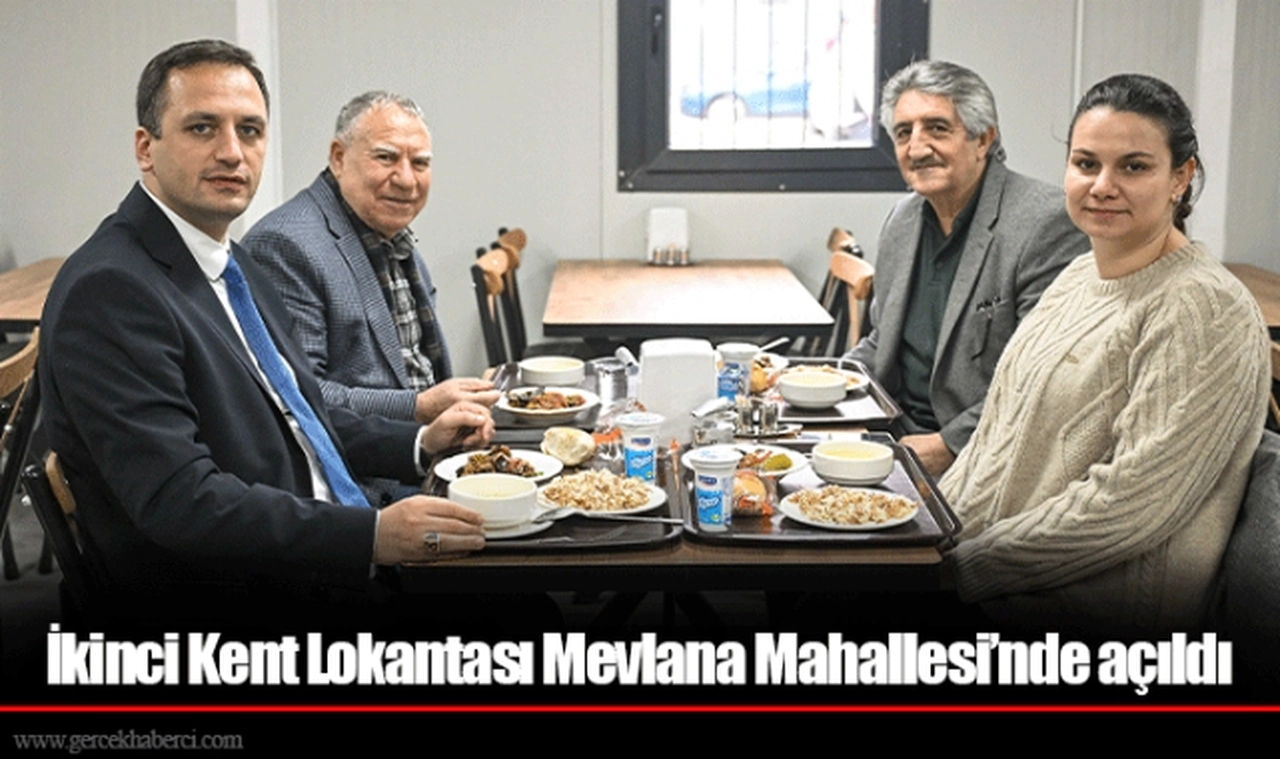 İkinci Kent Lokantası Mevlana Mahallesi’nde açıldı