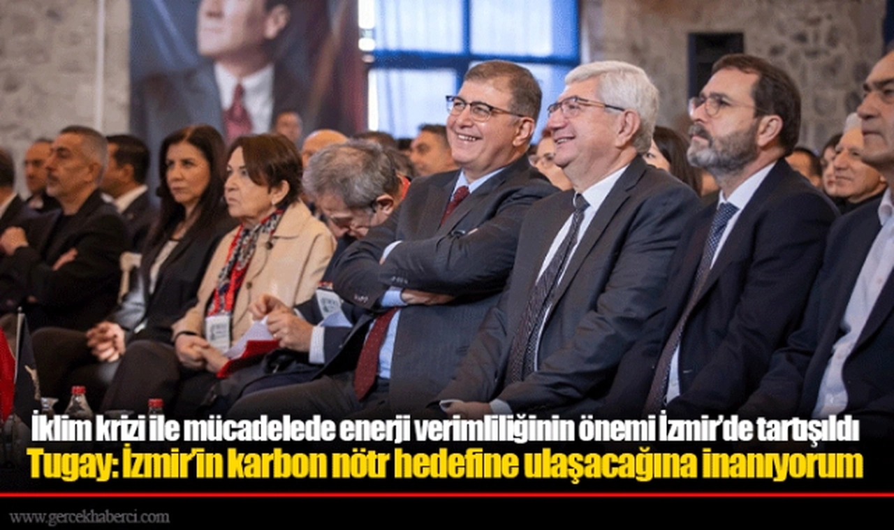 İklim krizi ile mücadelede enerji verimliliğinin önemi İzmir’de tartışıldı