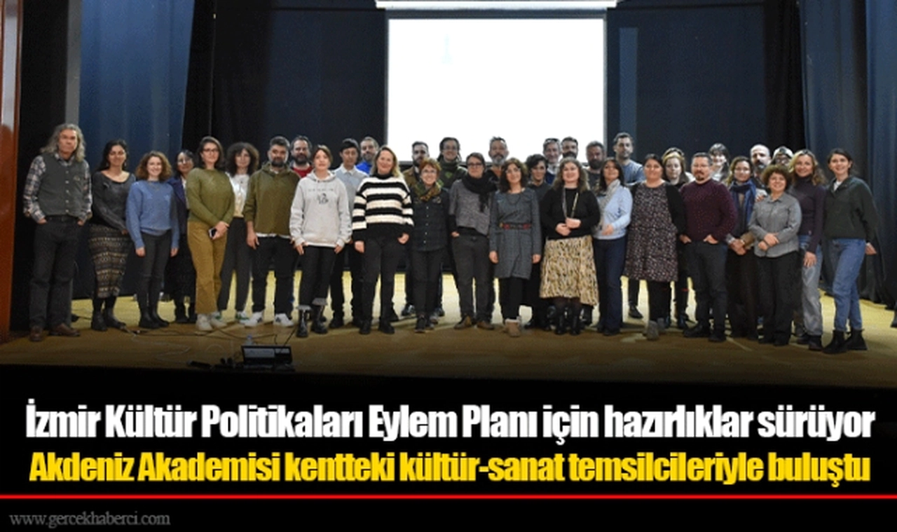 İzmir Kültür Politikaları Eylem Planı için hazırlıklar sürüyor