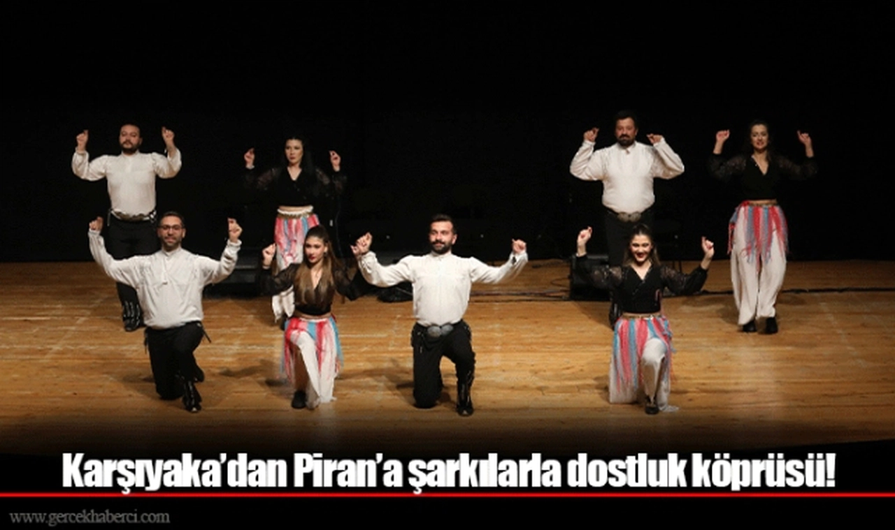 Karşıyaka’dan Piran’a şarkılarla dostluk köprüsü!