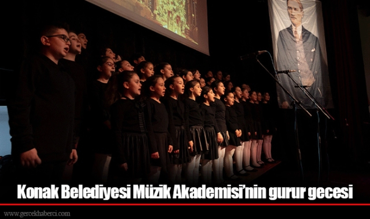Konak Belediyesi Müzik Akademisi’nin gurur gecesi