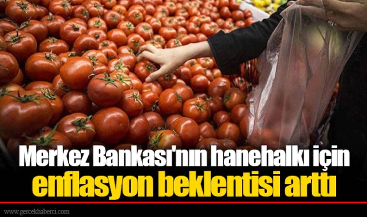 Merkez Bankası'nın hanehalkı için enflasyon beklentisi arttı