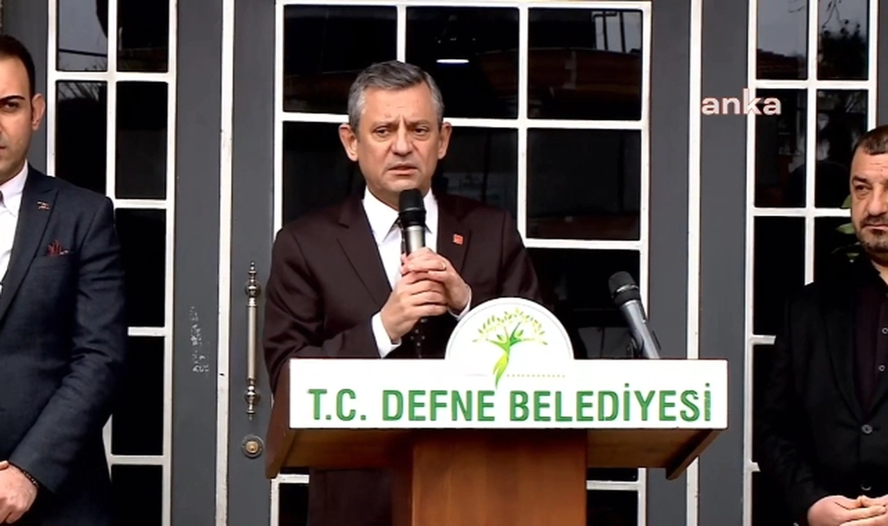 Özel ‘den Hatay Valisine “Tembih”