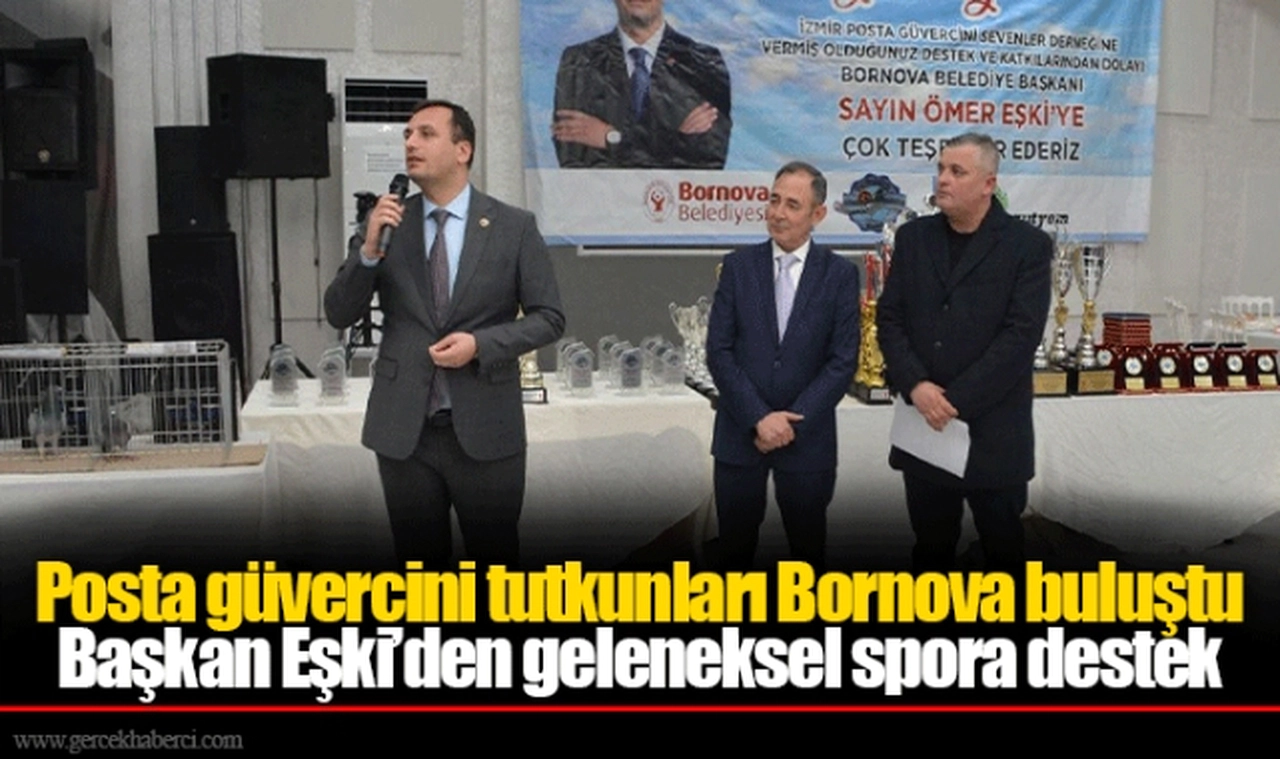 Posta güvercini tutkunları Bornova buluştu
