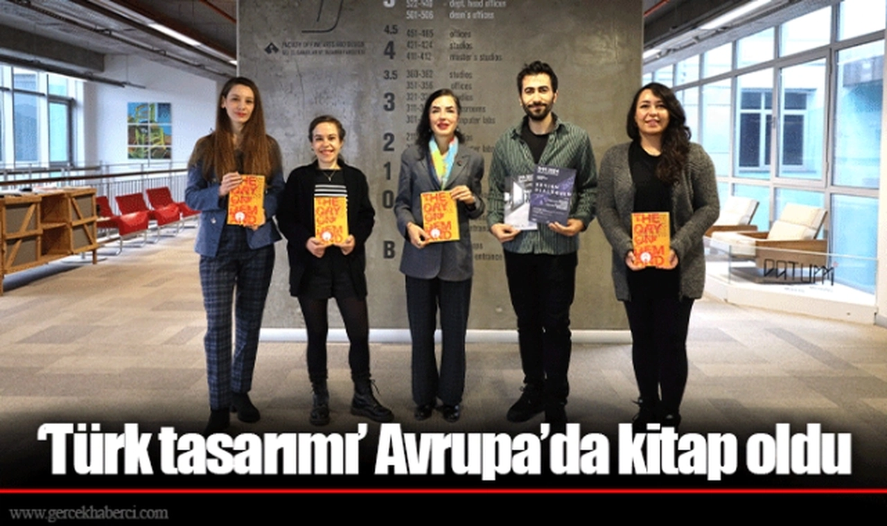 ‘Türk tasarımı’ Avrupa’da kitap oldu