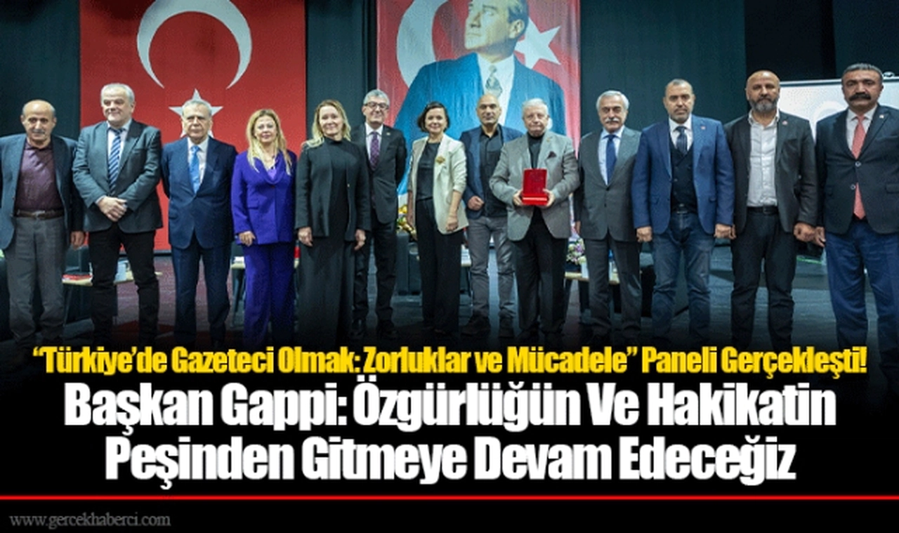 “Türkiye’de Gazeteci Olmak: Zorluklar ve Mücadele” Paneli Gerçekleşti!