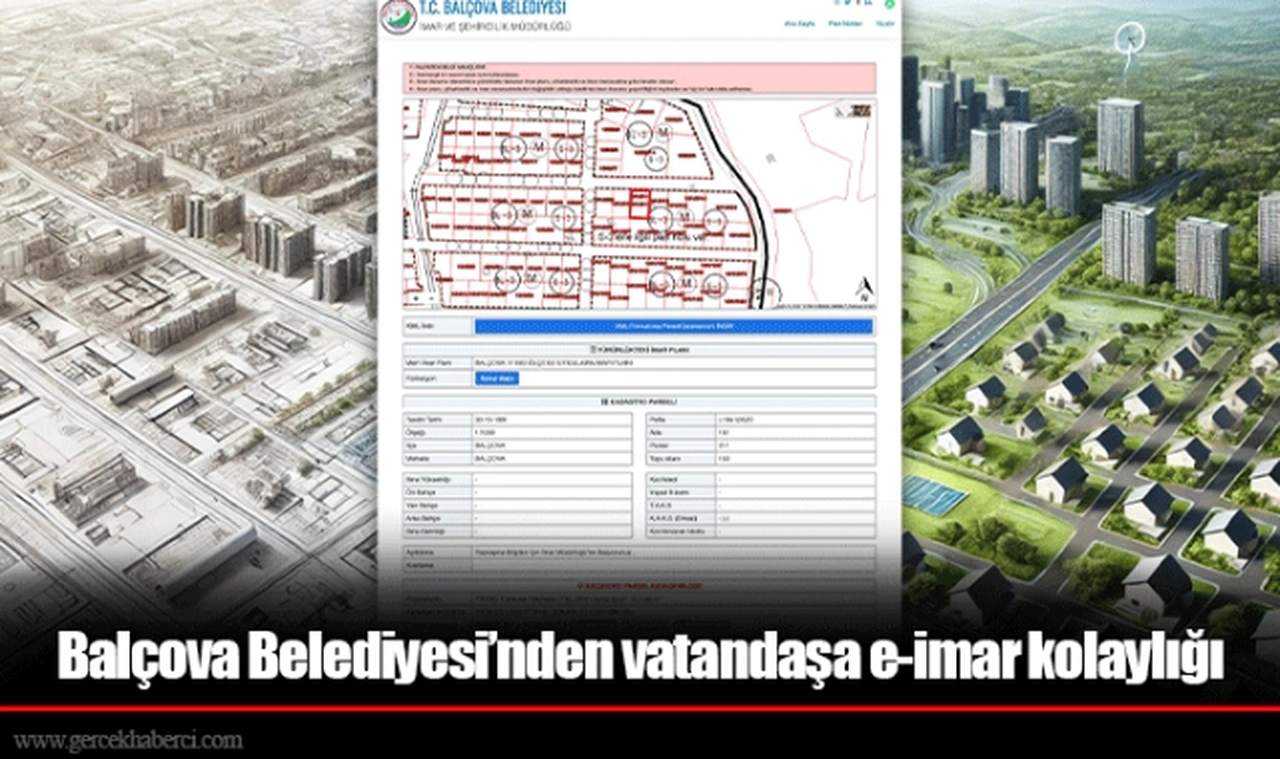 Balçova Belediyesi’nden vatandaşa e-imar kolaylığı 