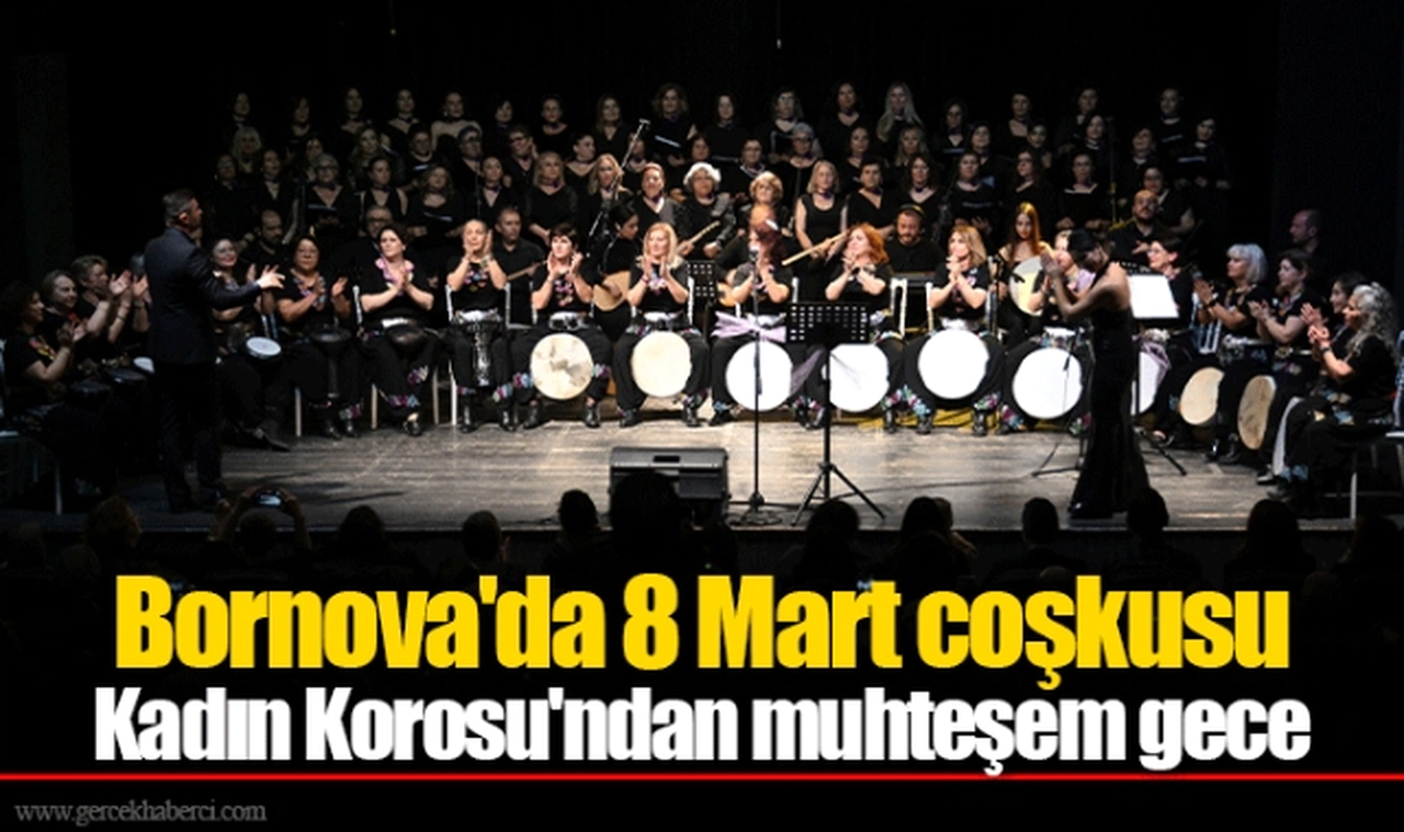 Bornova'da 8 Mart coşkusu