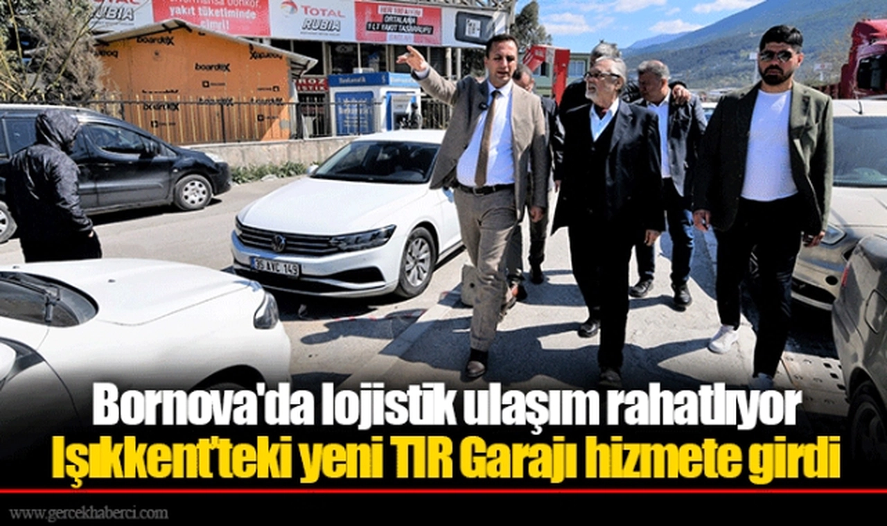 Bornova'da lojistik ulaşım rahatlıyor