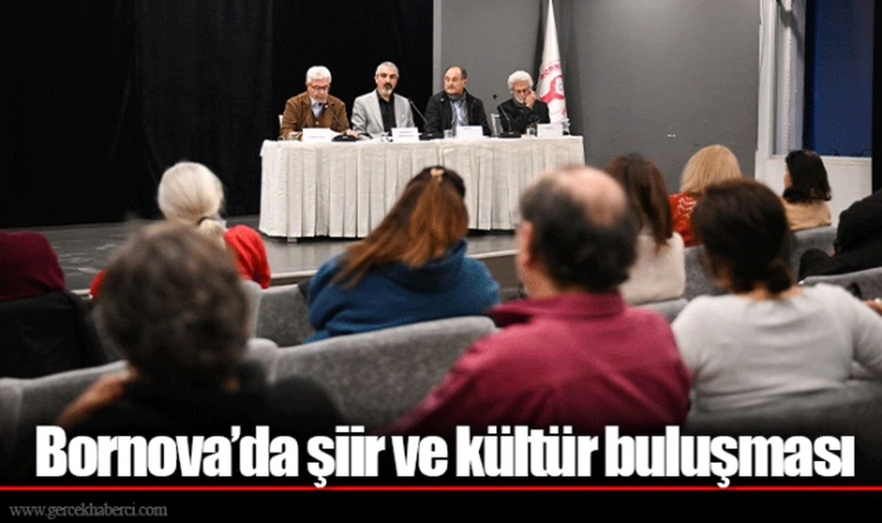 Bornova’da şiir ve kültür buluşması