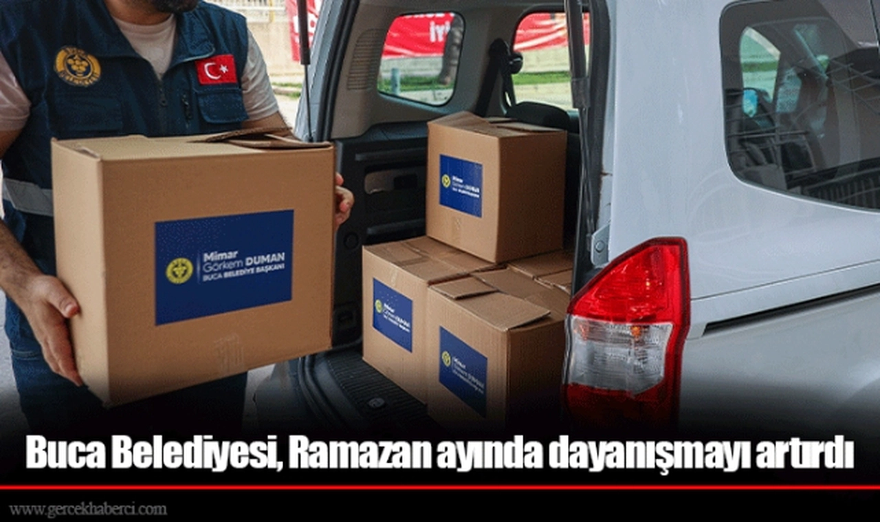 Buca Belediyesi, Ramazan ayında dayanışmayı artırdı