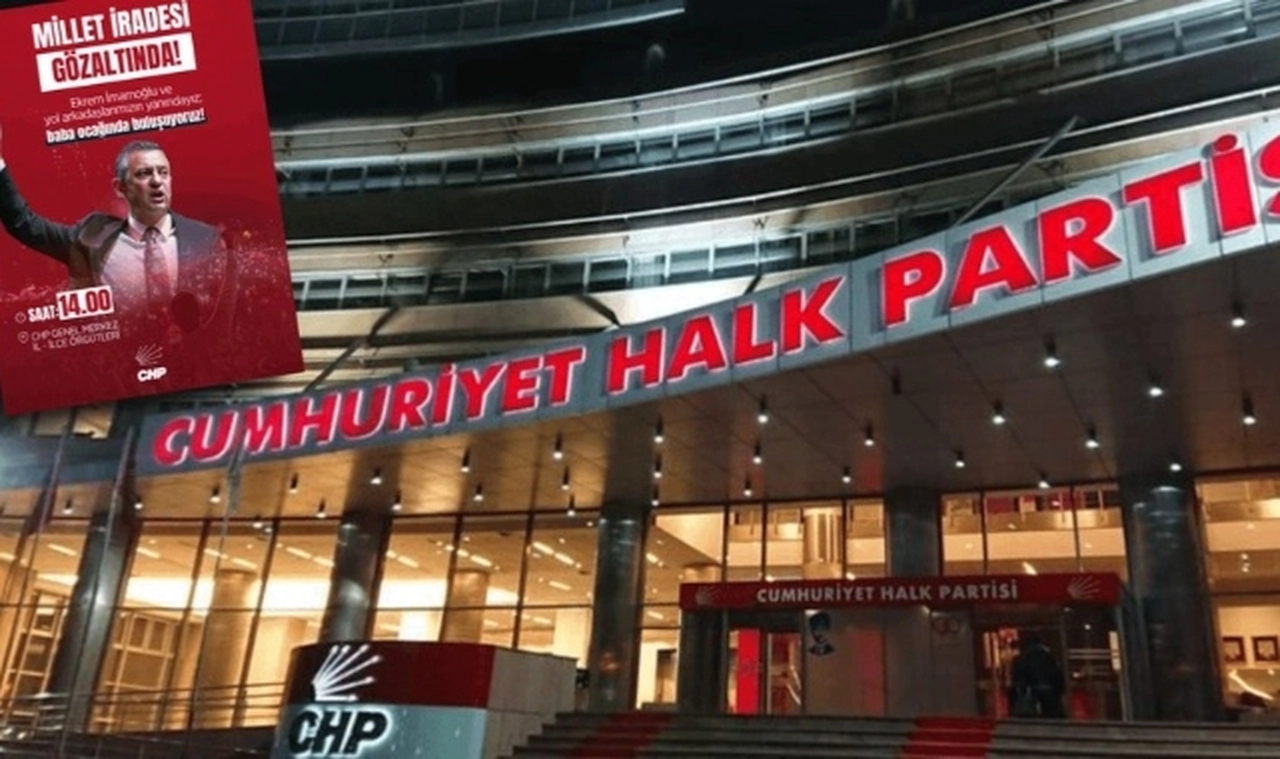 CHP'den İl ve İlçe Örgütleri Önünde Toplanma Çağrısı