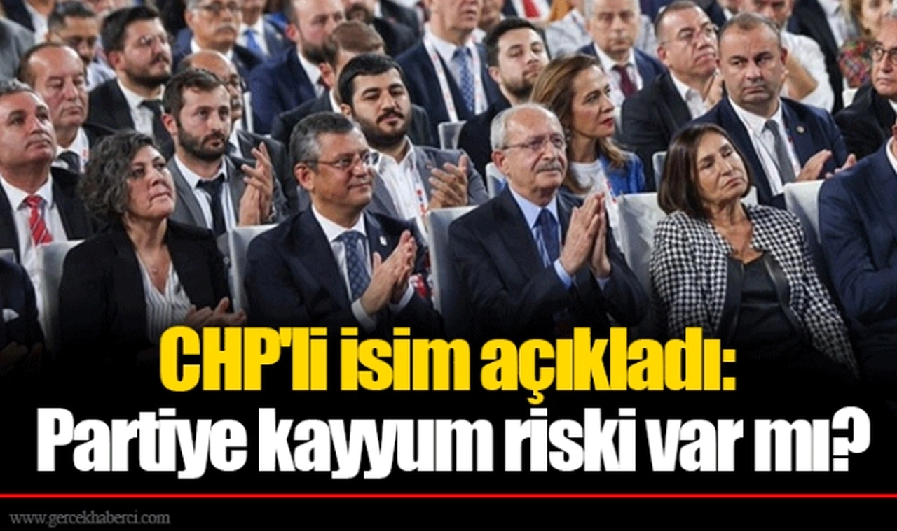 CHP'li isim açıkladı: Partiye kayyum riski var mı?