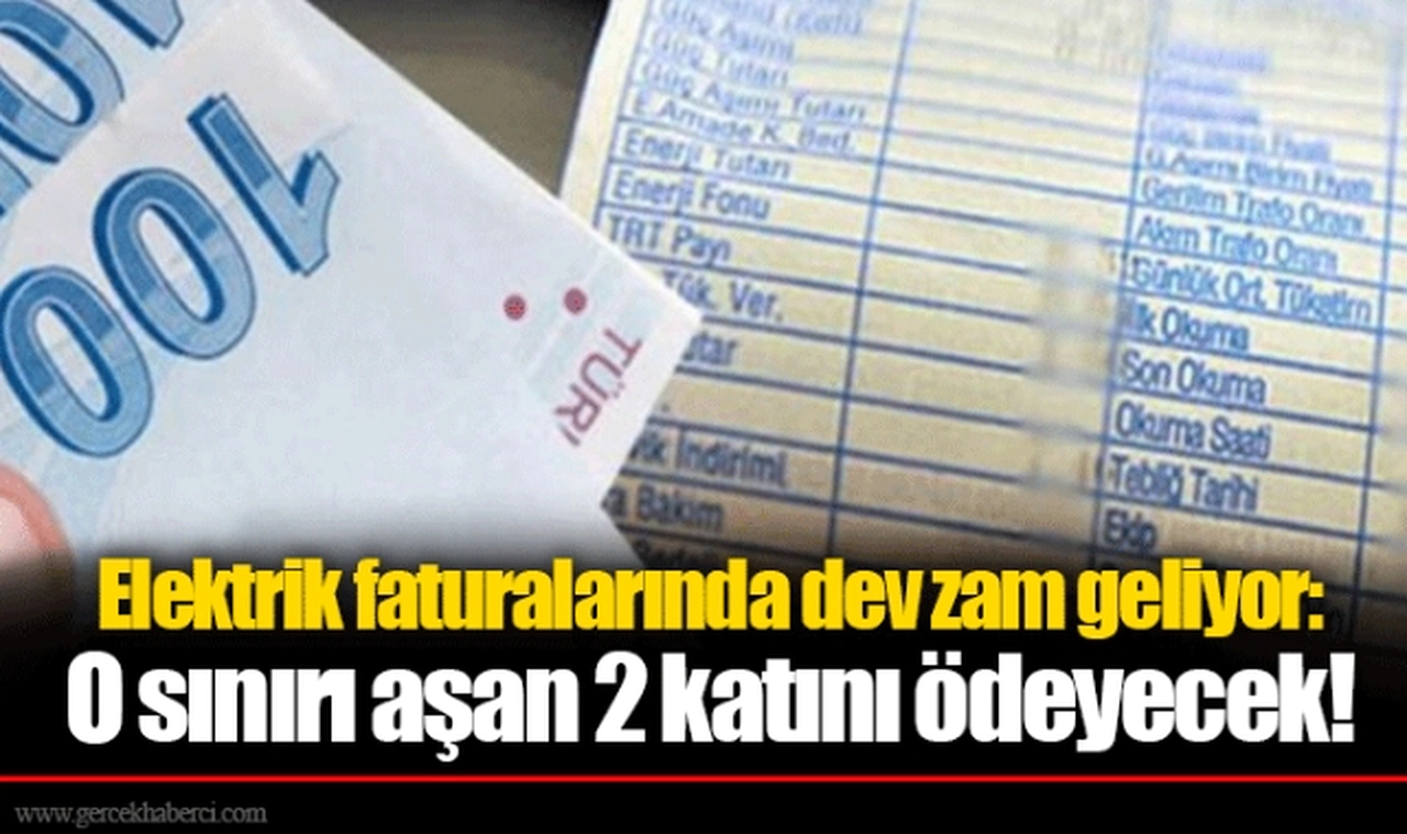 Elektrik faturalarında dev zam geliyor: O sınırı aşan 2 katını ödeyecek!