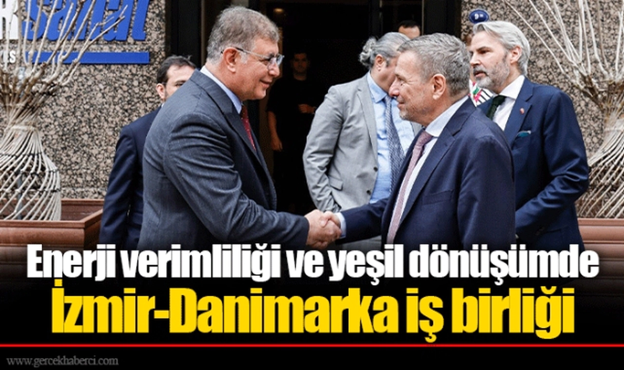 Enerji verimliliği ve yeşil dönüşümde İzmir-Danimarka iş birliği