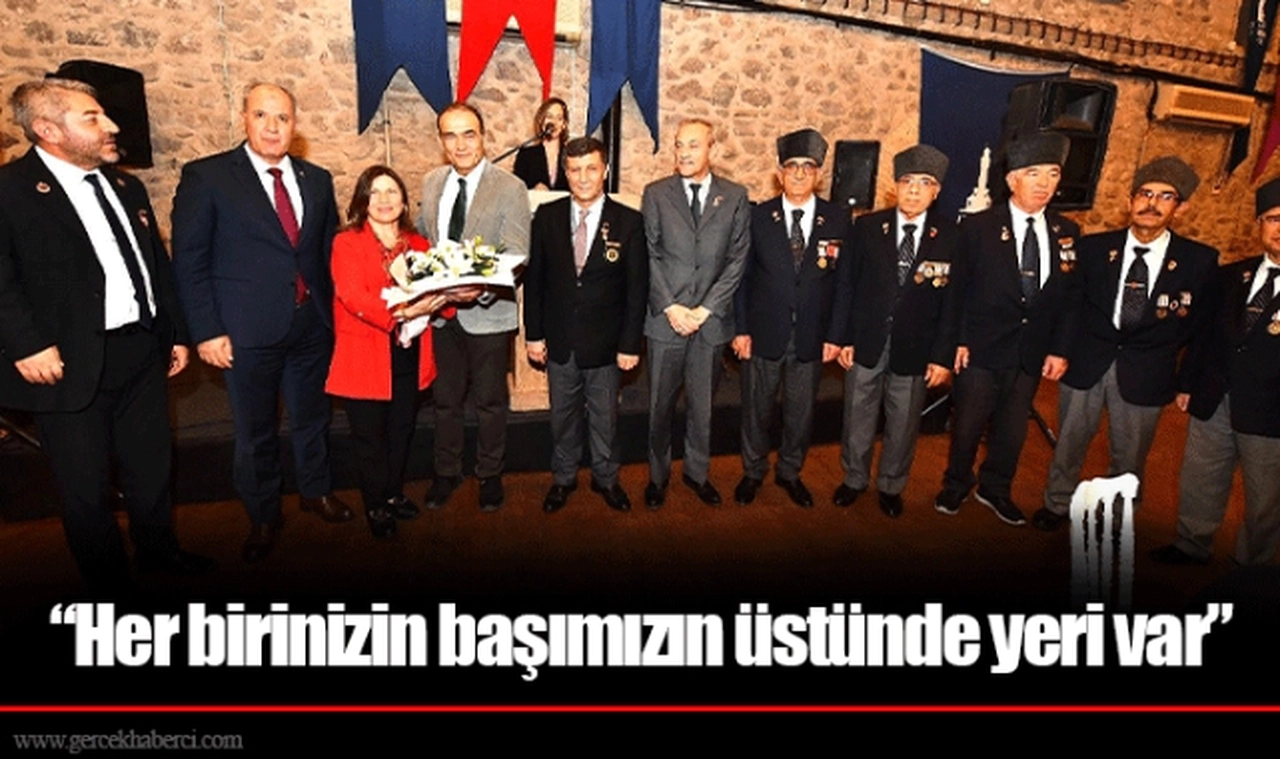 “Her birinizin başımızın üstünde yeri var”