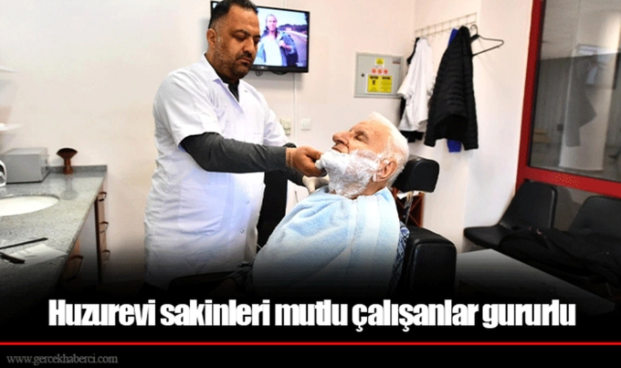 Huzurevi sakinleri mutlu çalışanlar gururlu