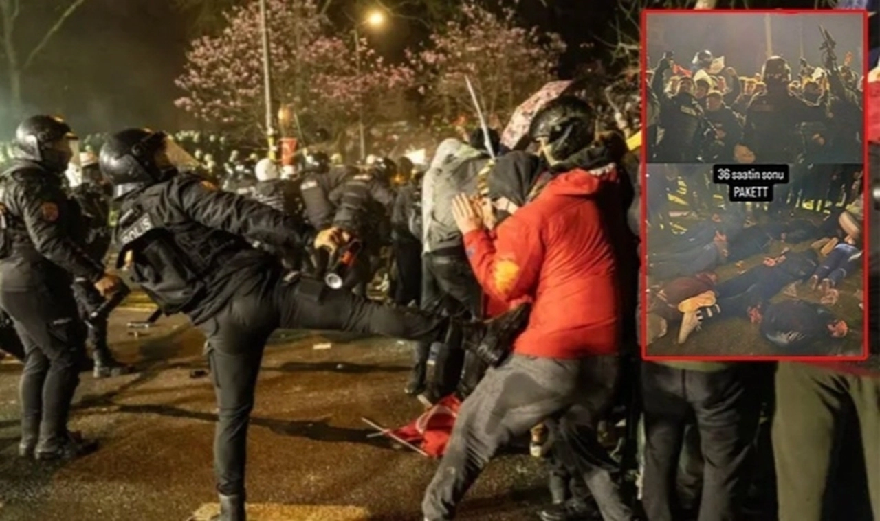 Instagram'dan paylaştı iddiası tepki çekti... Polis'ten yurttaşa acımasız müdahale!