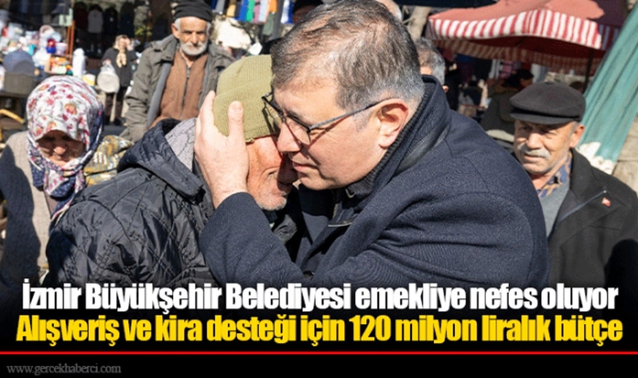 İzmir Büyükşehir Belediyesi emekliye nefes oluyor