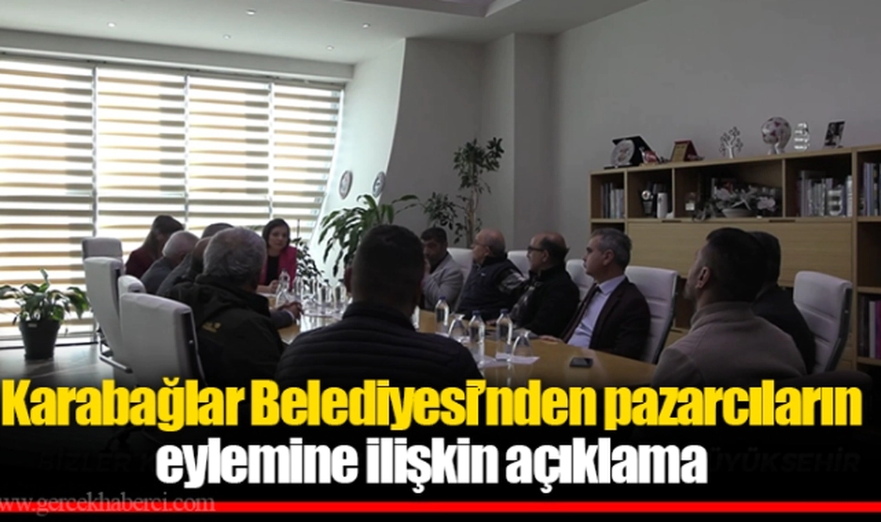Karabağlar Belediyesi’nden pazarcıların eylemine ilişkin açıklama