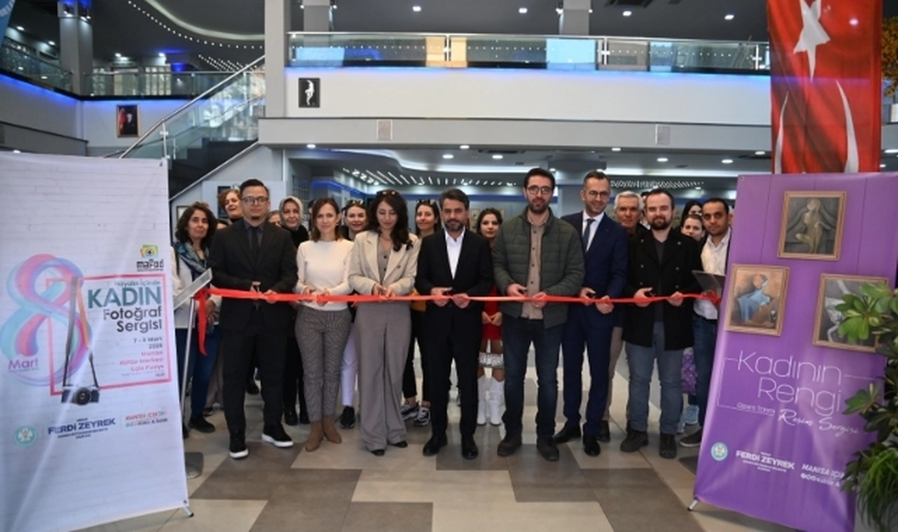 Manisa'da 8 Mart'a Özel Anlamlı Sergi Açılışı