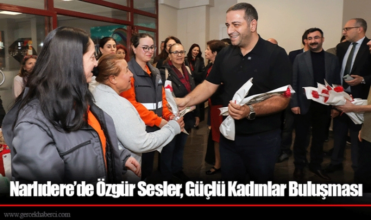 Narlıdere’de Özgür Sesler, Güçlü Kadınlar Buluşması