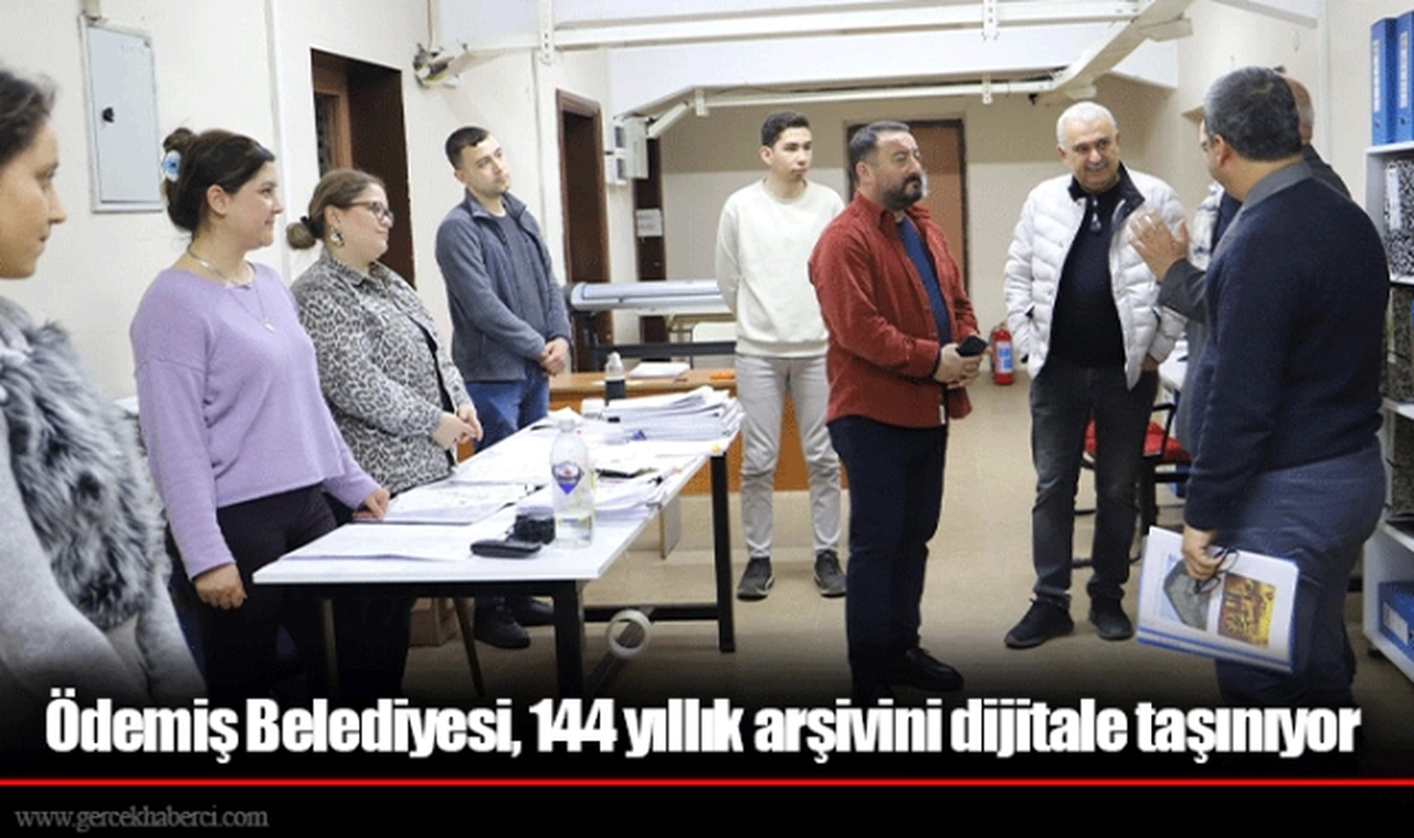Ödemiş Belediyesi, 144 yıllık arşivini dijitale taşınıyor