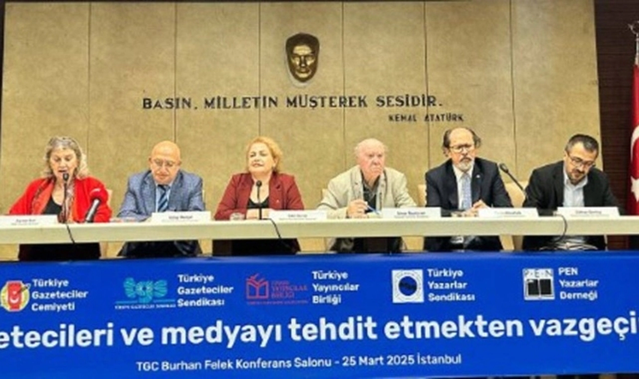 TGC, TGS, TÜRKYAYBİR, TYS, PEN Türkiye'den ortak çağrı: Gözaltındaki gazetecileri serbest bırakın
