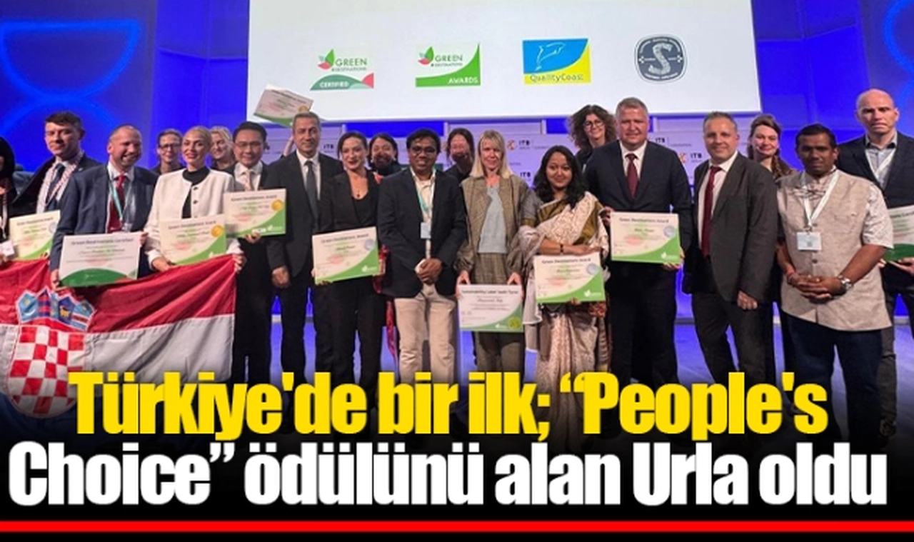 Türkiye'de bir ilk; “People's Choice” ödülünü alan Urla oldu