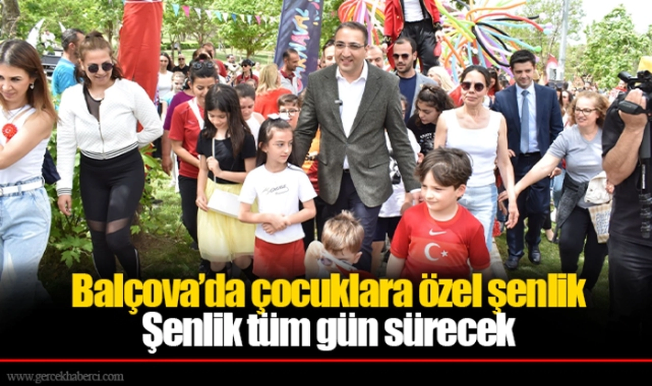 Balçova’da çocuklara özel şenlik