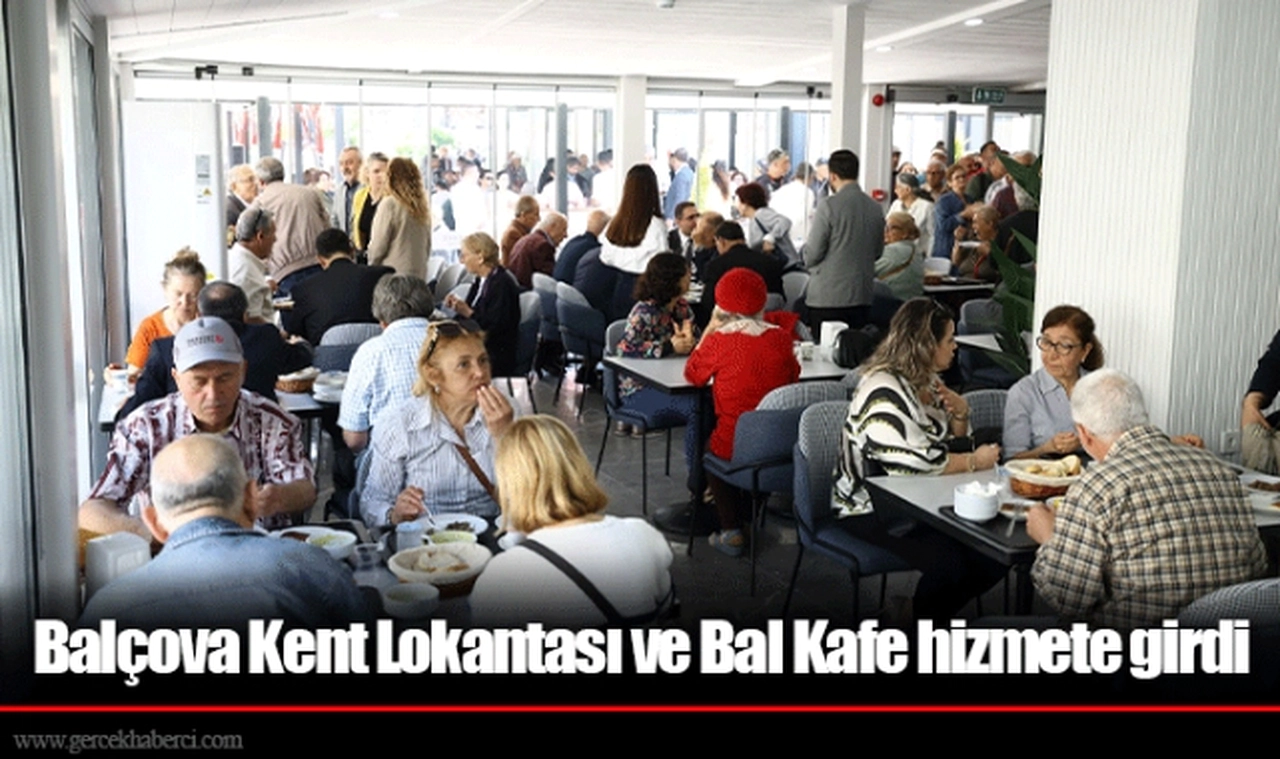 Balçova Kent Lokantası ve Bal Kafe hizmete girdi