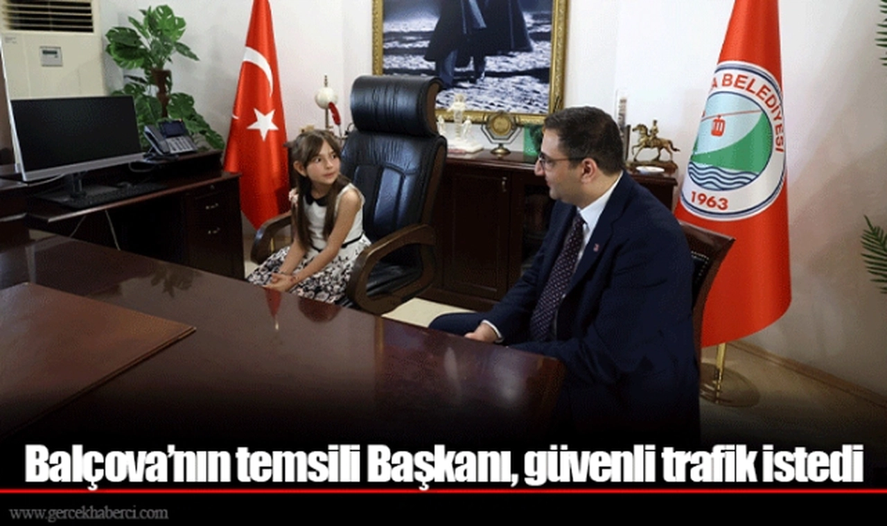 Balçova’nın temsili Başkanı, güvenli trafik istedi 