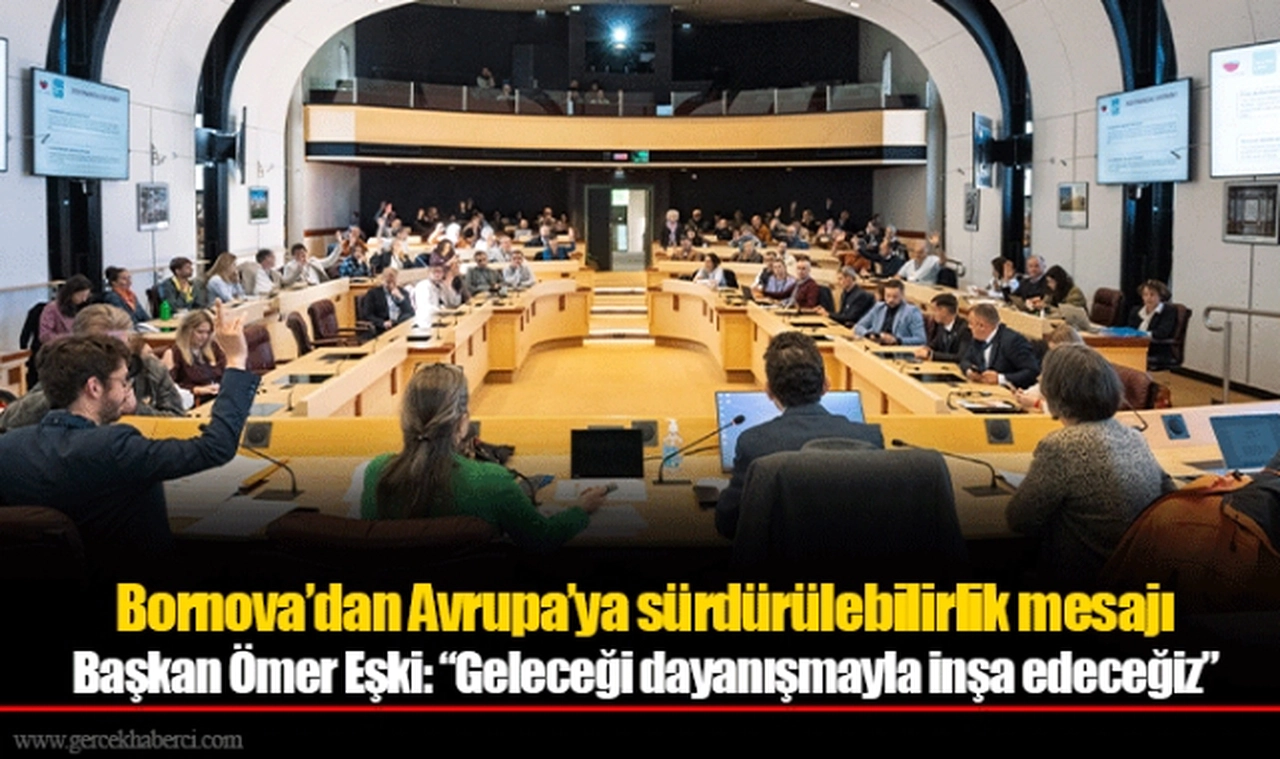 Bornova’dan Avrupa’ya sürdürülebilirlik mesajı