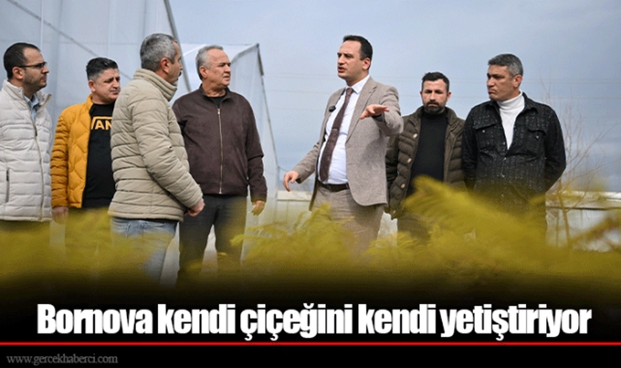 Bornova kendi çiçeğini kendi yetiştiriyor