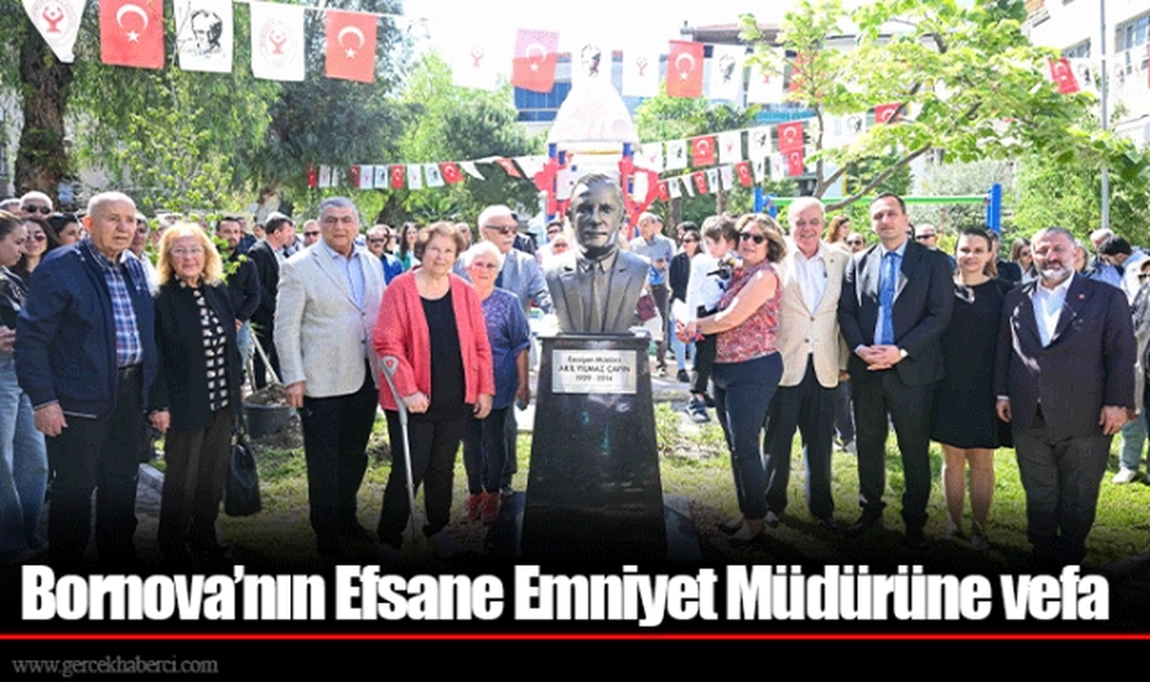 Bornova’nın Efsane Emniyet Müdürüne vefa