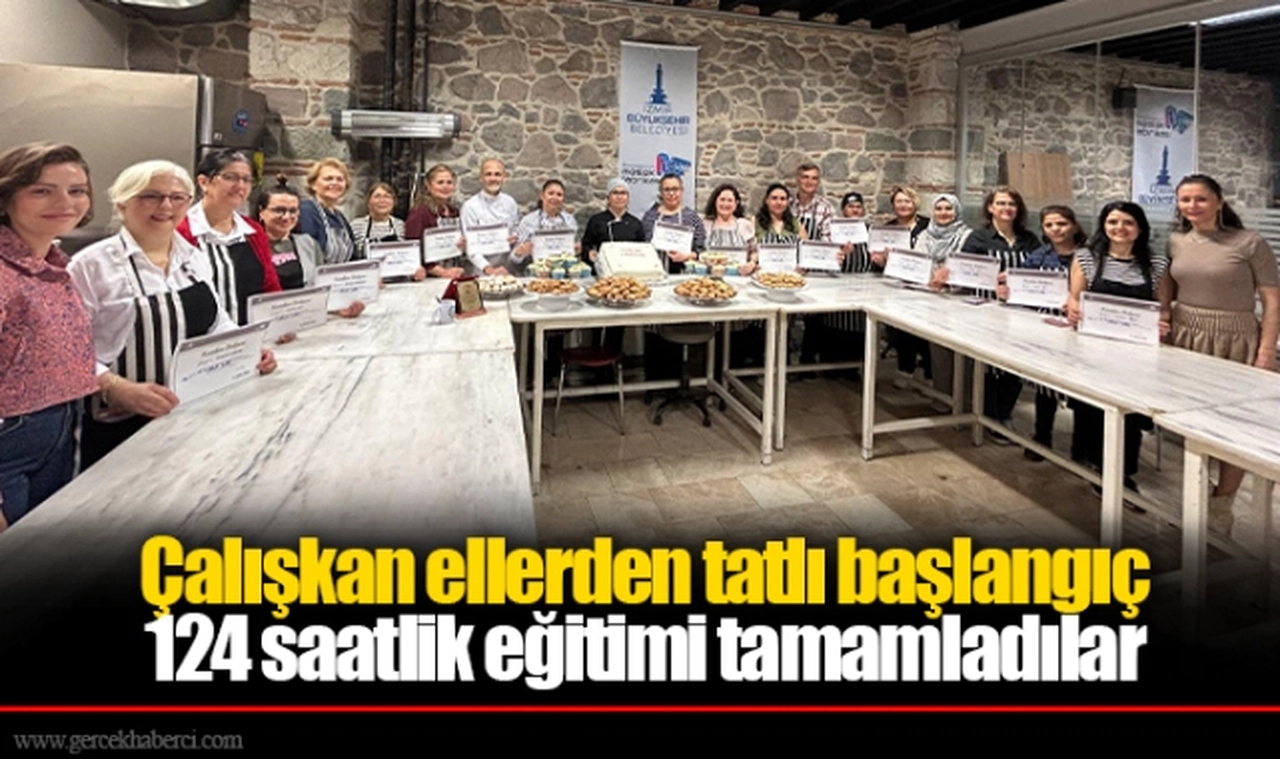 Çalışkan ellerden tatlı başlangıç