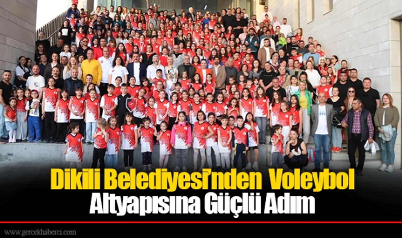 Dikili Belediyesi’nden Voleybol Altyapısına Güçlü Adım