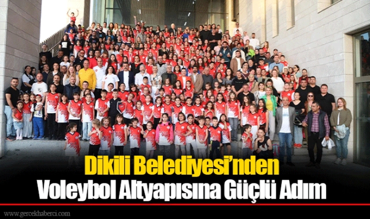 Dikili Belediyesi’nden  Voleybol Altyapısına Güçlü Adım