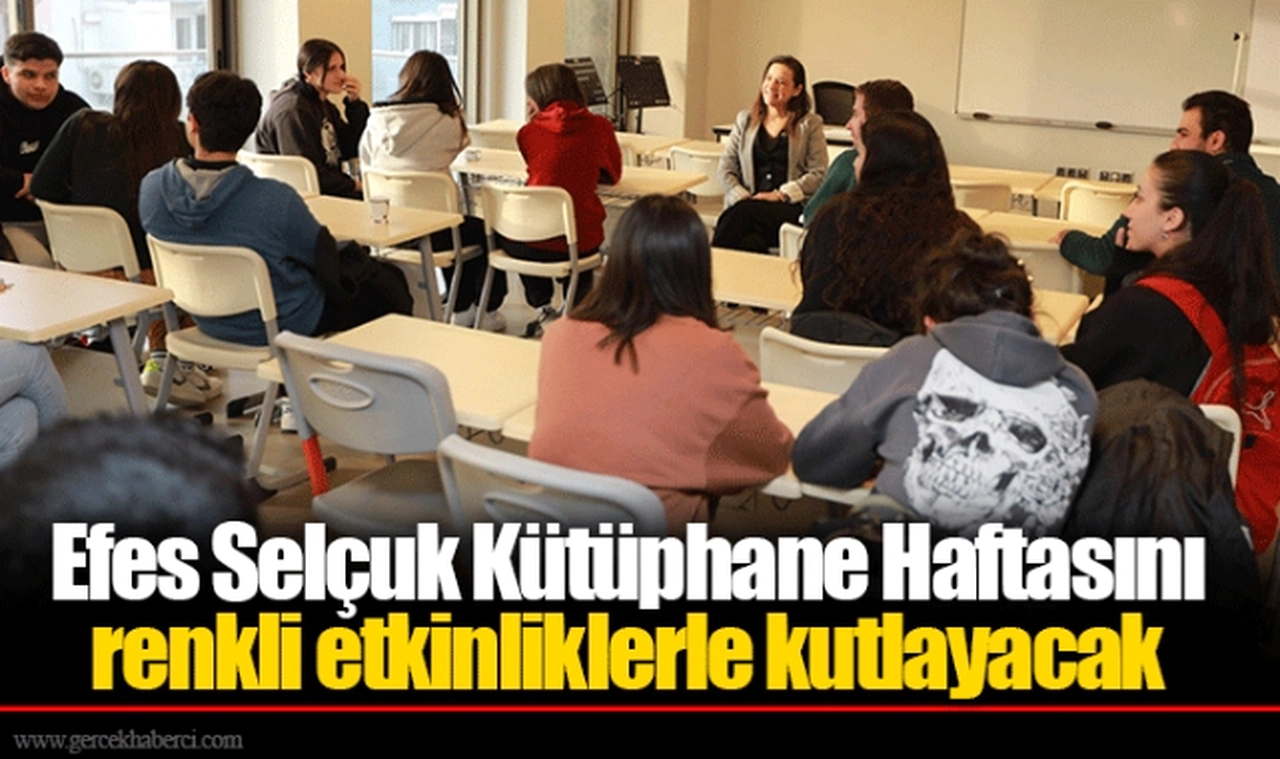 Efes Selçuk Kütüphane Haftasını renkli etkinliklerle kutlayacak