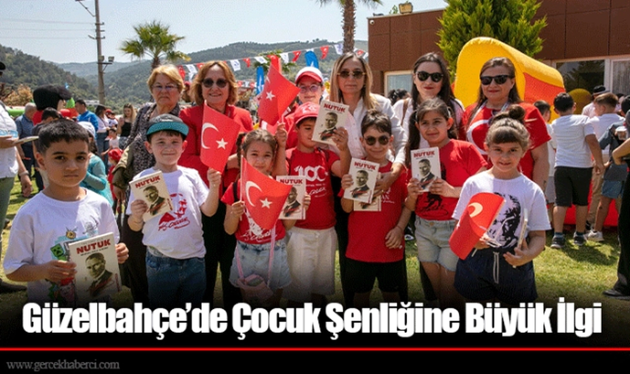 Güzelbahçe’de Çocuk Şenliğine Büyük İlgi