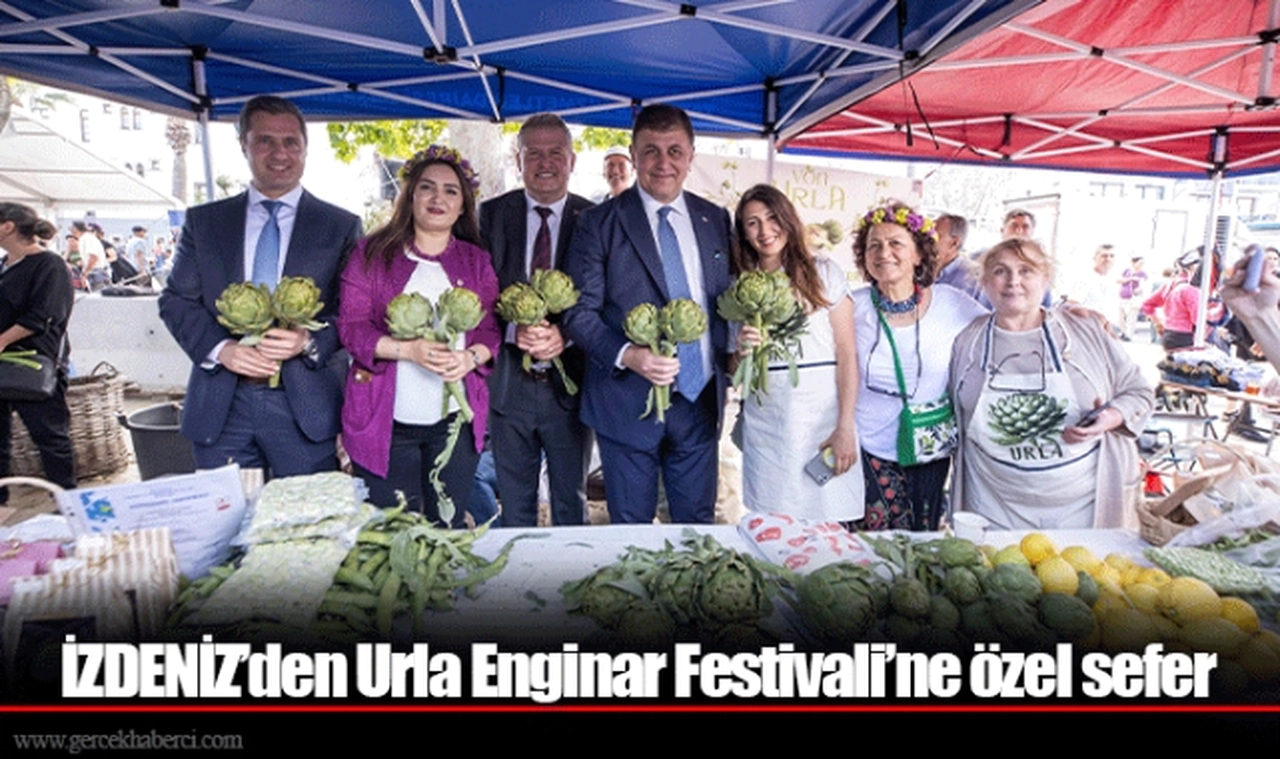 İZDENİZ’den Urla Enginar Festivali’ne özel sefer