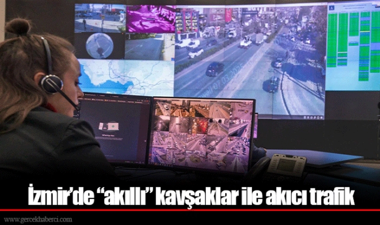 İzmir’de “akıllı” kavşaklar ile akıcı trafik