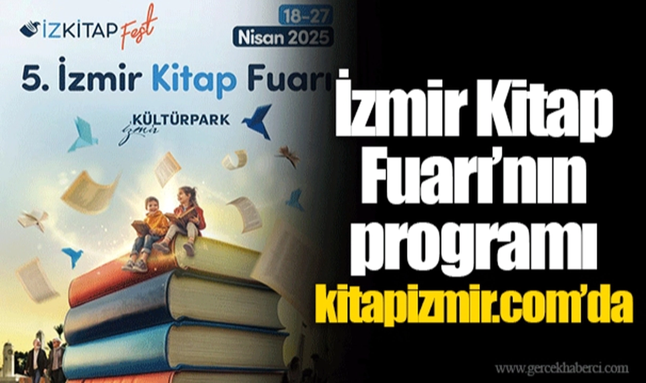 İzmir Kitap Fuarı’nın programı kitapizmir.com’da