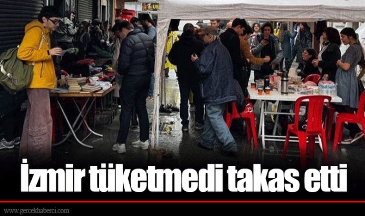 İzmir tüketmedi takas etti