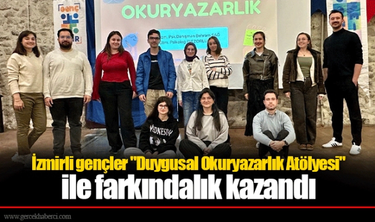 İzmirli gençler "Duygusal Okuryazarlık Atölyesi" ile farkındalık kazandı